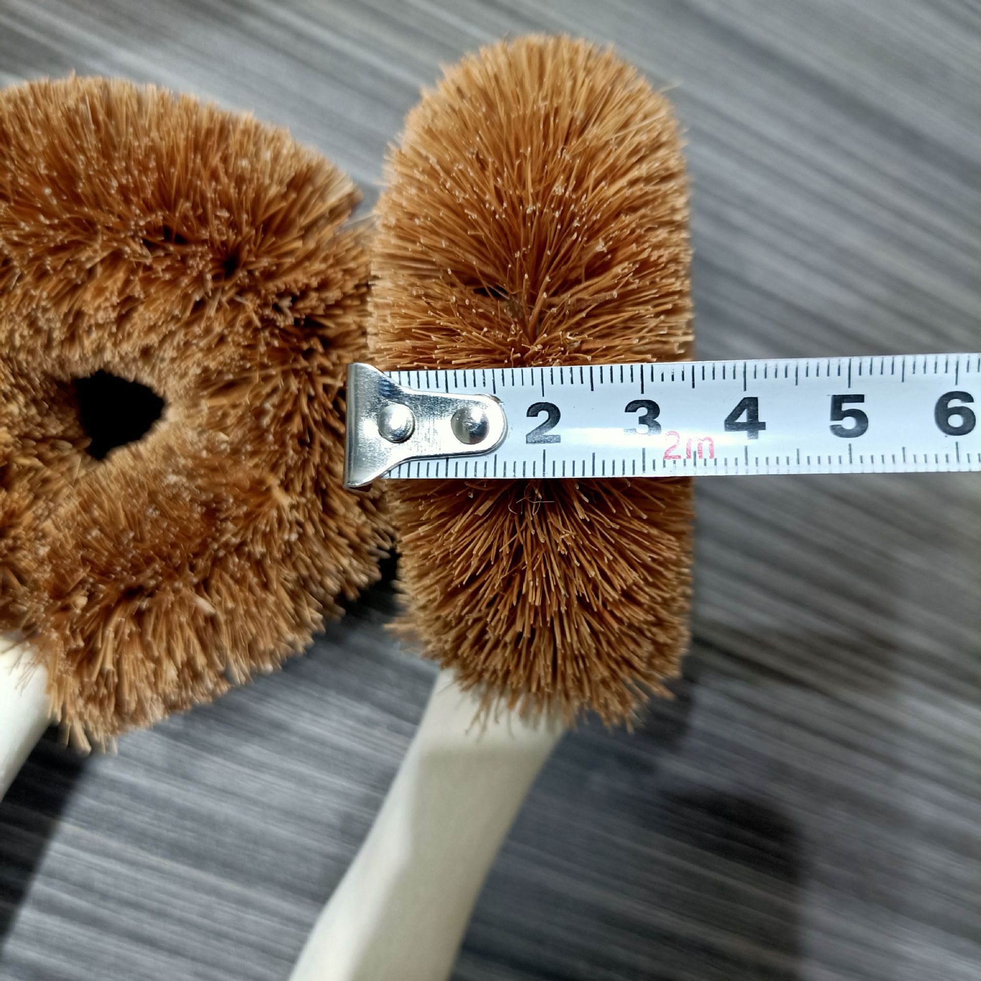 【 Zone 2-10 】 Coir brush 240 yuan per box. Pot washing brush, natural coir pot brush, non-stick dishwashing brush, cleaning brush, oil and dirt removal brush, 2 yuan supply pic 2
