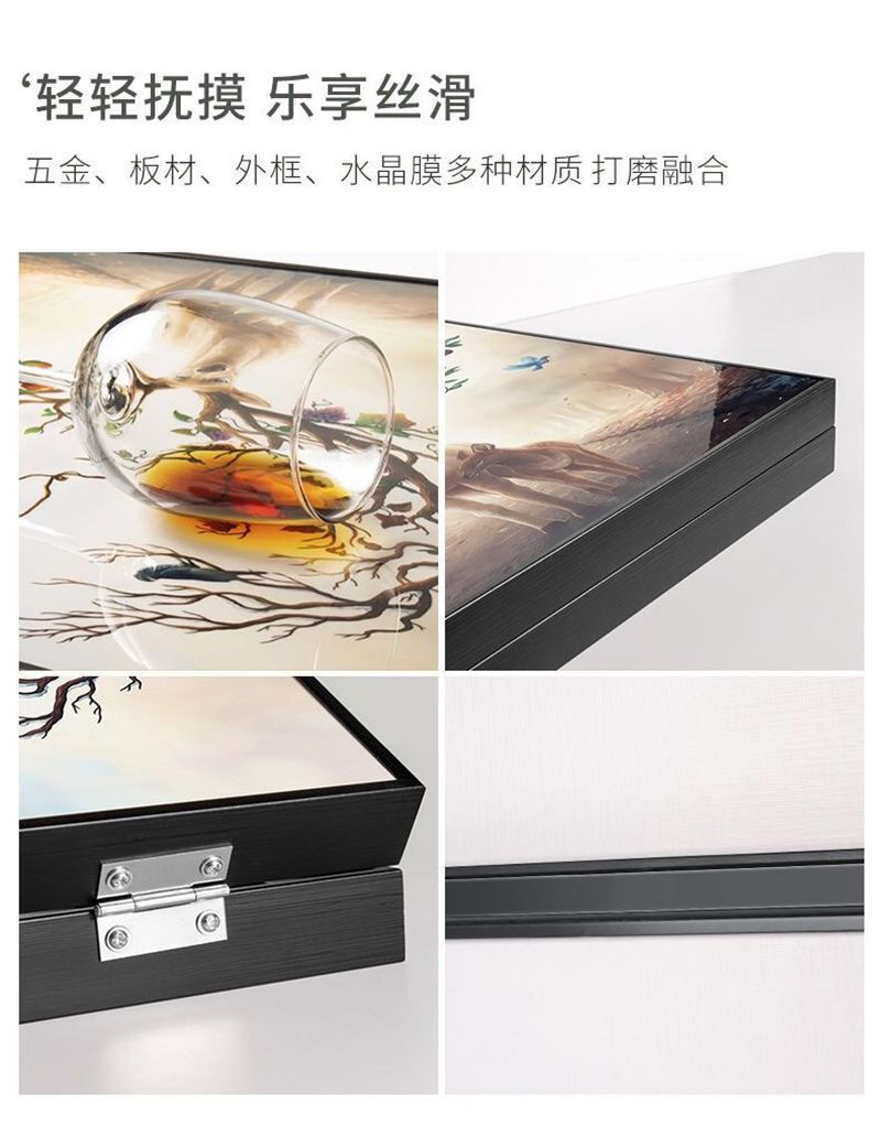 现代简约电表箱挂画弱电箱配电箱开关遮挡装饰画抽象风格电闸壁画详情5