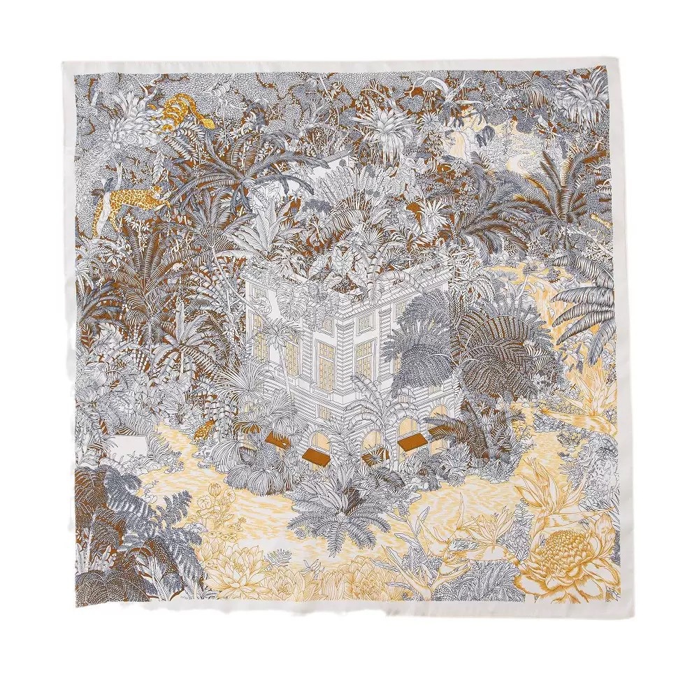 In spring, pair with a 70-square-meter scarf with a silk-like feel, creating a light luxury and high-end Korean atmosphere Brurbeery look pic 5