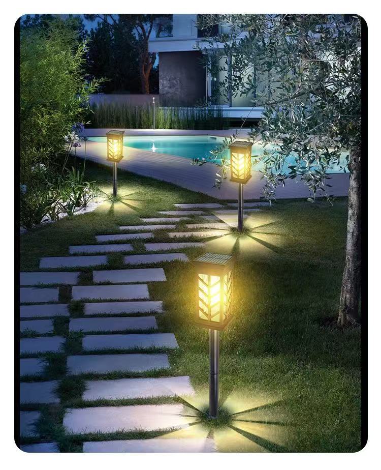 Outdoor solar courtyard ground socket lamp, waterproof, easy to install, long-lasting, intelligent light-controlled night lighting street lamp pic 7