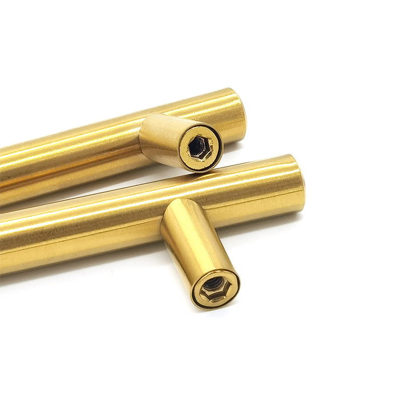 不锈钢拉手橱柜拉手柜门拉手抽屉把手家具拉手空心T型小拉手详情9