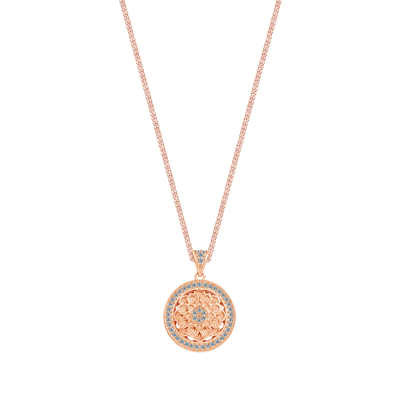 This is a new Chinese-style pearl collarbone chain for women, featuring exquisite gold plating and full diamonds. It is fashionable, versatile and elegant pic 3
