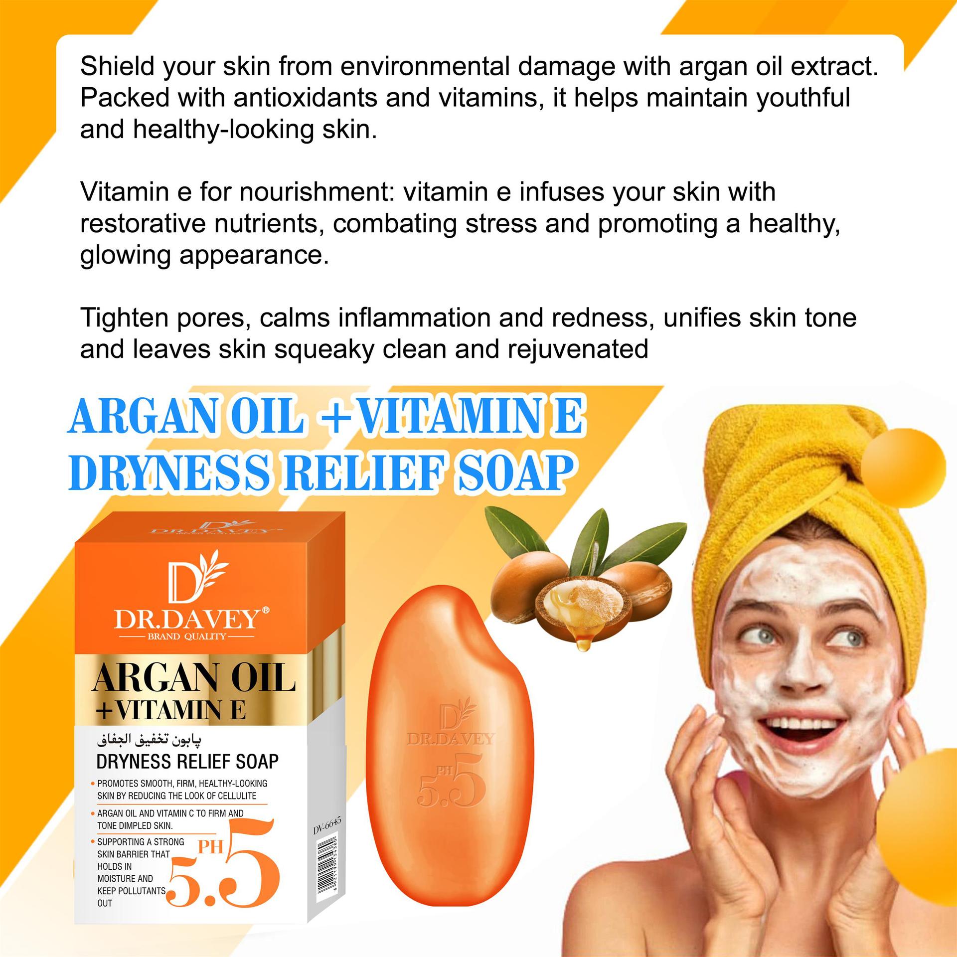 DR.DAVEY Argan Oil+Vitamin E Soap pic 5