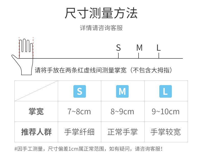 批发一次性丁晴手套加厚耐用9寸橡胶手套食品级防护丁腈手套厂家详情14