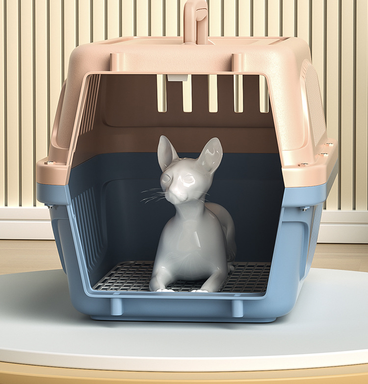 Wholesale of pet air cargo boxes, portable cat travel capsules, cat bags, dog cages, large and small dog transportation air cargo boxes pic 8