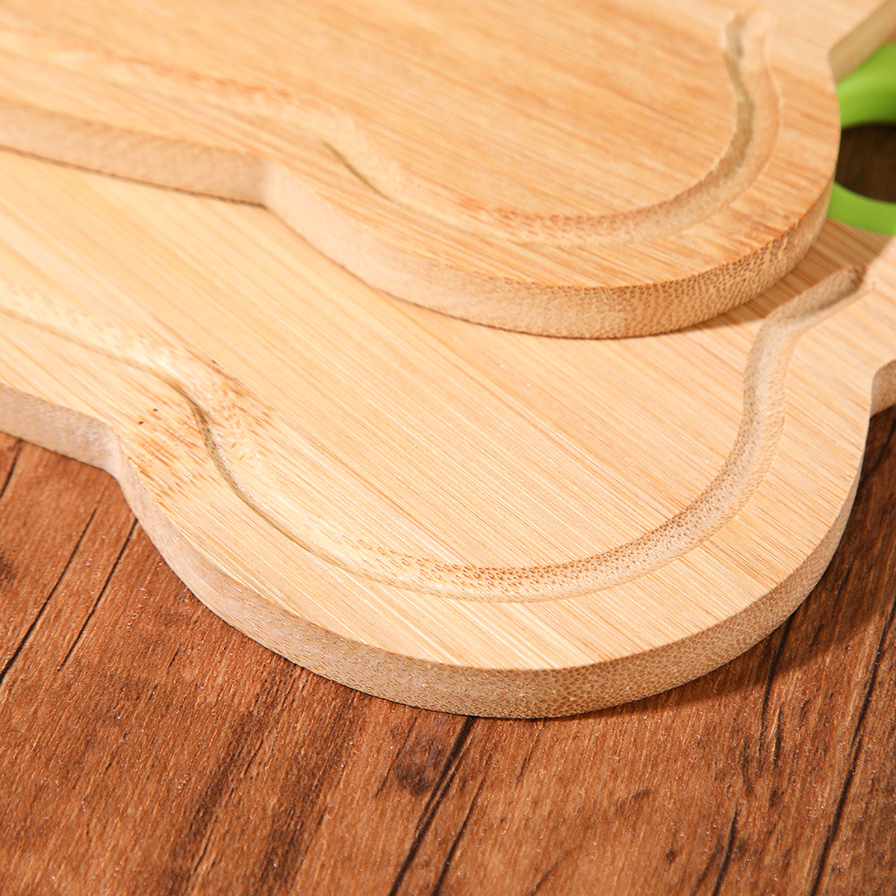 A 1cm household bear cutting board with antibacterial and anti-mold properties, thickened and easy to clean. Both sides can be used as kitchen perforated cutting boards pic 4