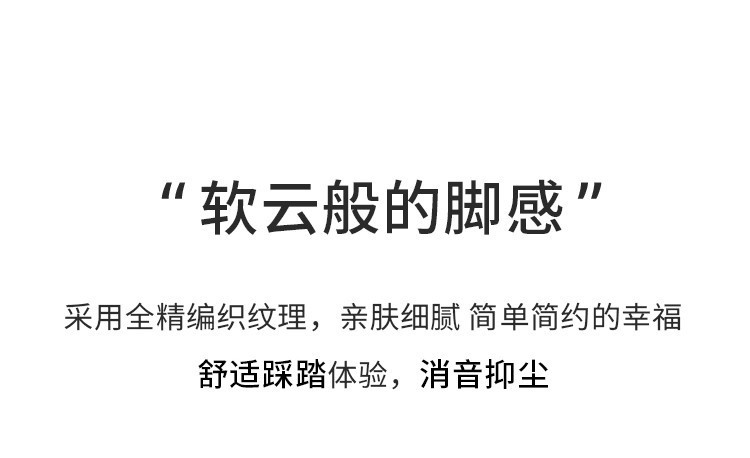 地毯客厅2024新款轻奢高级感卧室沙发厚大面积全铺免洗可擦奶油风详情13