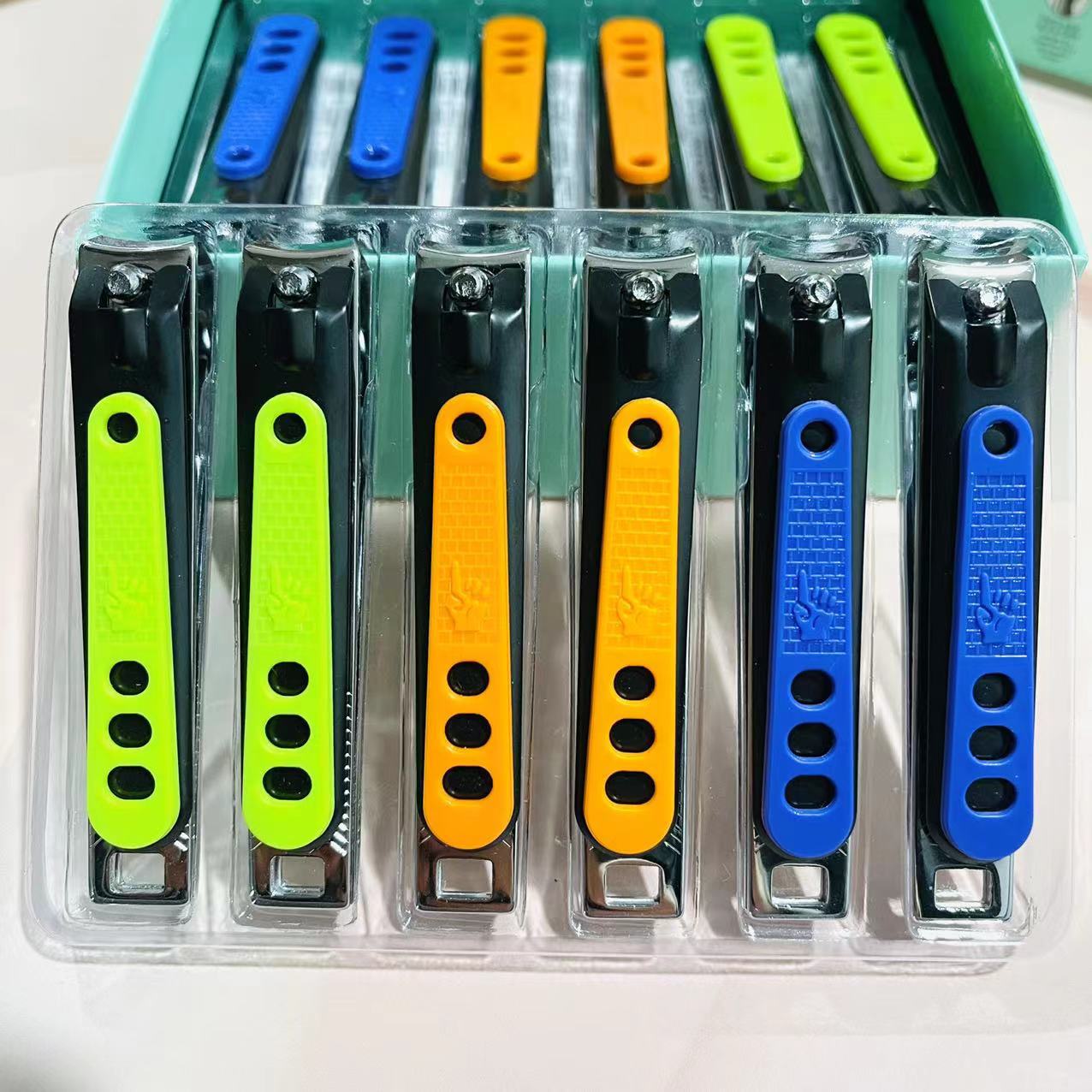 【 Office 】T6525 nail clippers 24 per box 960 per piece T6525 nail clippers Large nail clippers Nail clippers Nail clippers Flat nail clippers 2 yuan supply pic 5