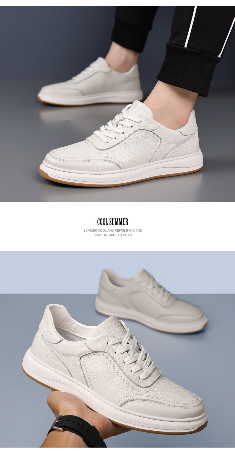 头层牛皮春季新款男士休闲鞋真皮透气男款皮鞋小白鞋板鞋男鞋鞋子详情32