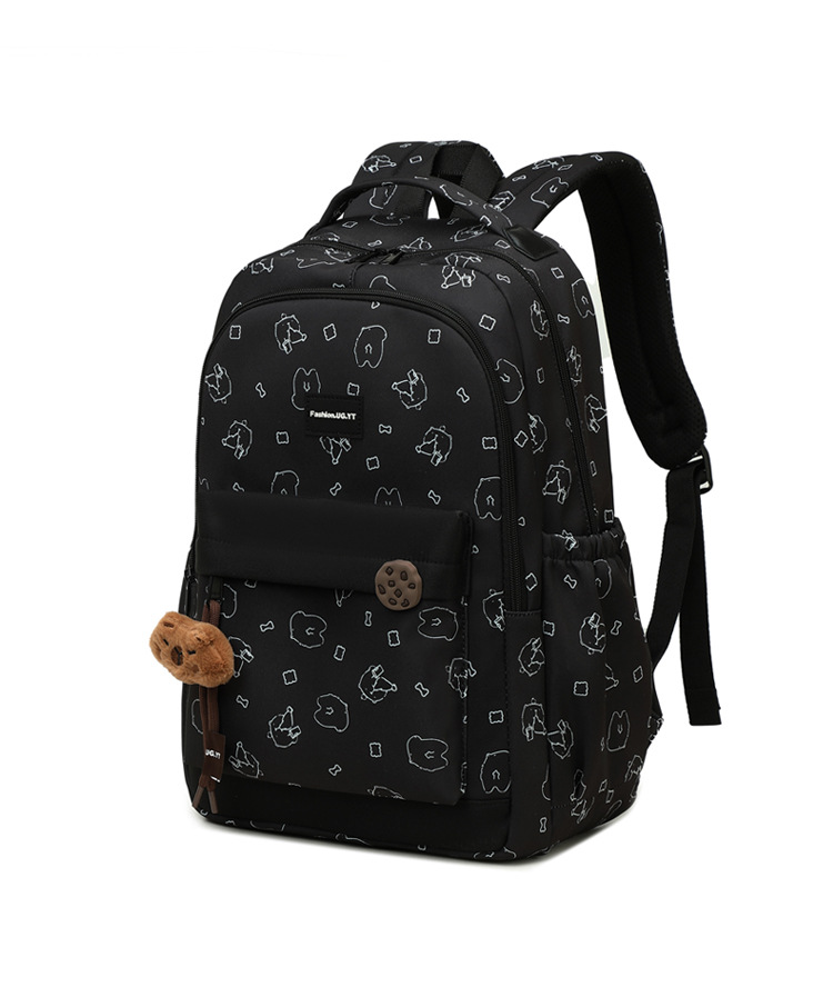 新款简约值耐脏轻便初中生书包大容量高颜值初高中大学生校园书包详情21