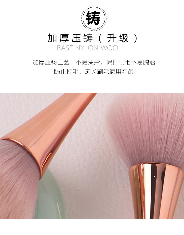小蛮腰化妆刷套装全套散粉刷腮红刷眼影刷初学者彩妆工具蓬松软毛详情8