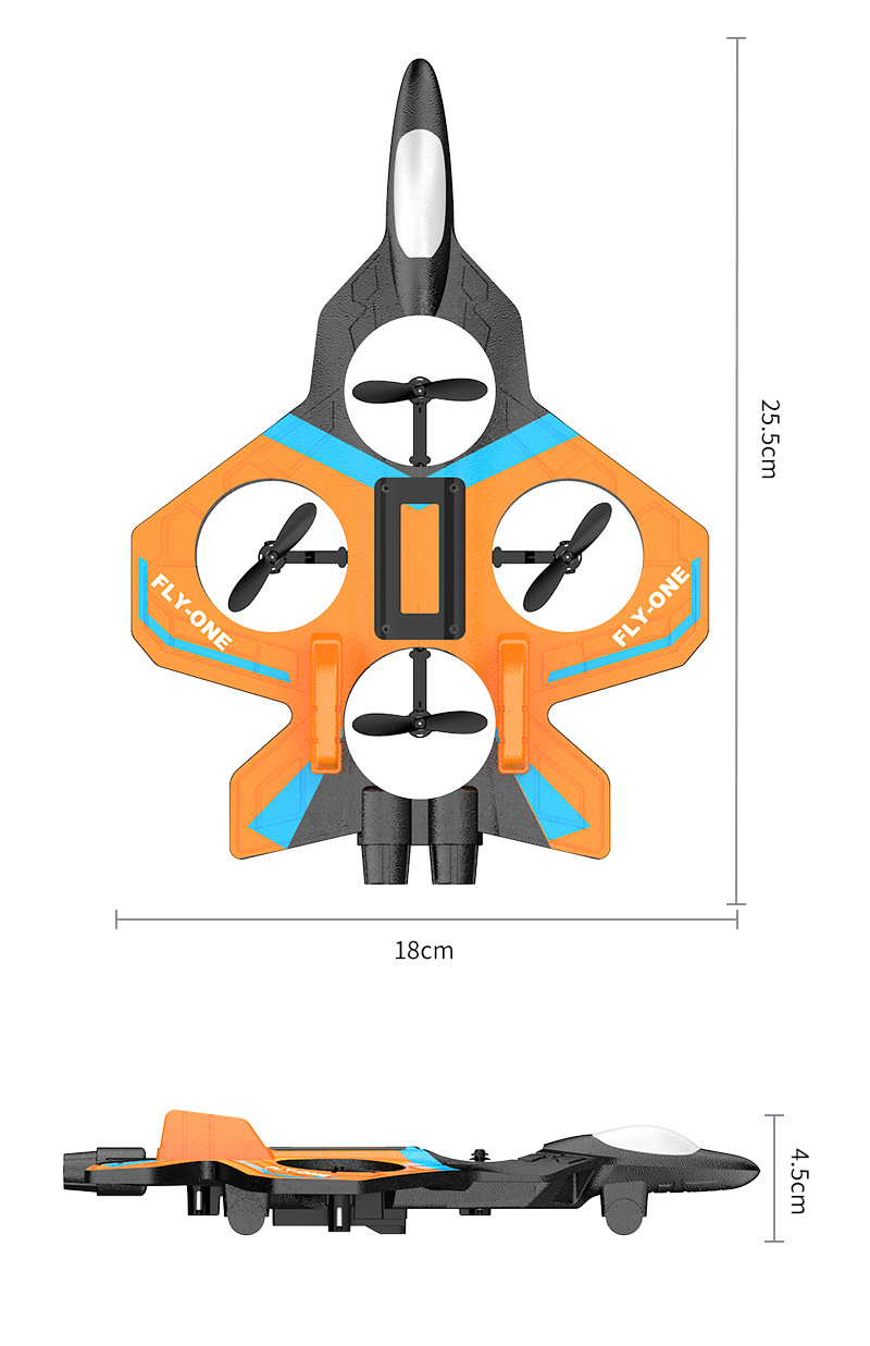 遥控泡沫飞机定高战斗机炫彩灯光四轴无人机飞行器灯光飞行特技详情19
