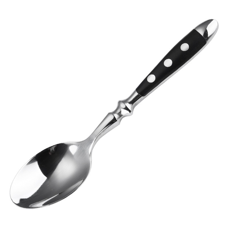 德国锻打新款430不锈钢刀叉勺套装 跨境欧美礼品4件套餐具详情6