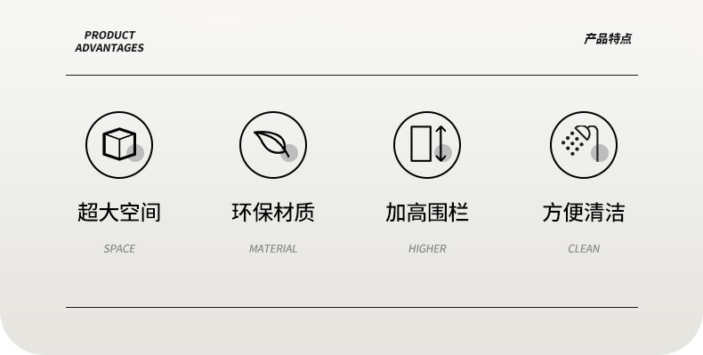 猫砂盆超大号防外溅全半封闭式猫厕所大号小号猫沙盆防臭猫屎盆详情3