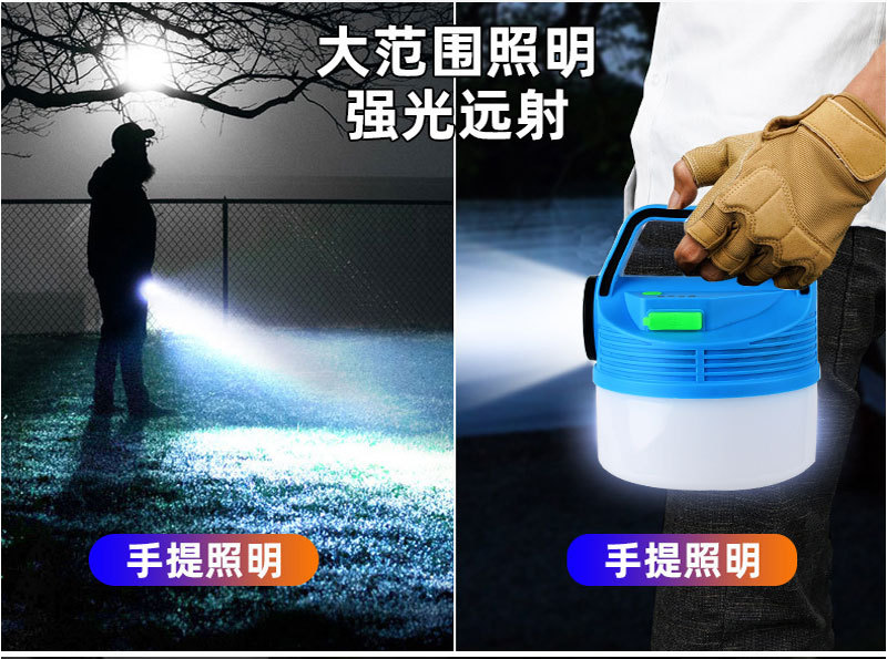 跨境露营灯led灯便携式帐篷灯户外野营灯多功能马灯usb充电地摊灯详情8