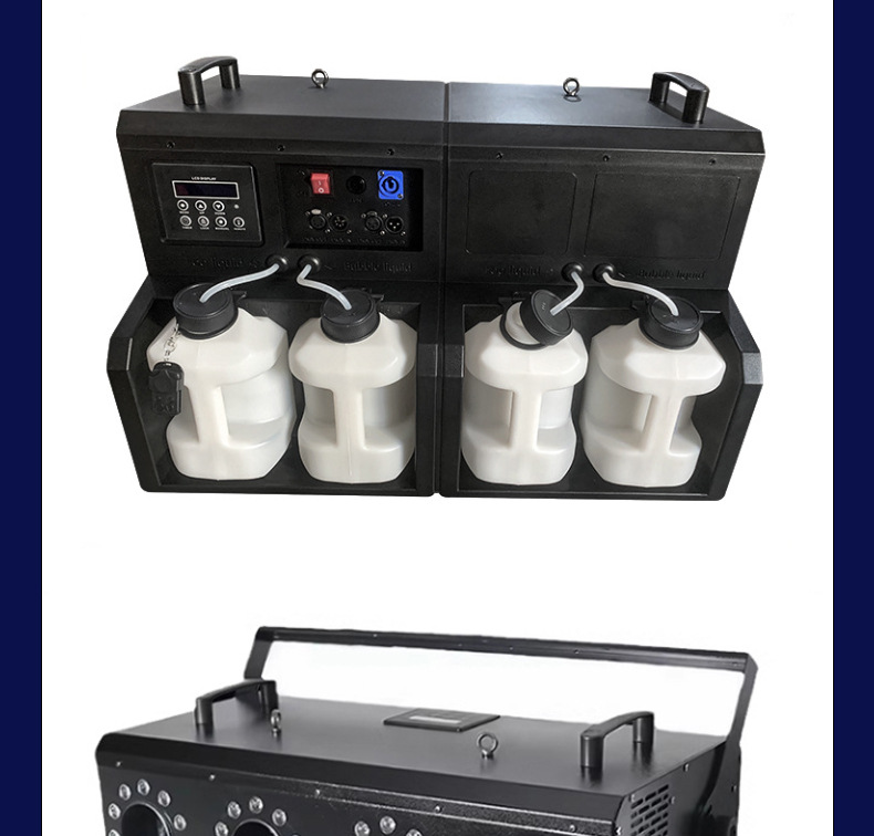 跨境特效烟炮一体大型自动LED四轮烟泡机 演唱会婚庆舞台活动派对烟雾泡泡机DMX出泡量大游乐场水上乐园氛围雾泡起泡道具详情13