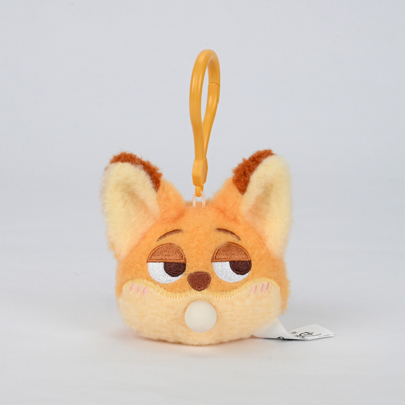 正版迪士尼挂件史迪奇公仔玩偶草莓熊毛绒玩具朱迪尼克书包挂饰女详情41