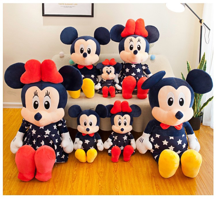 Creative star Mi Mouse plush toys, couple dolls, Mini dolls, birthday gifts for girls, home throw pillows pic 22