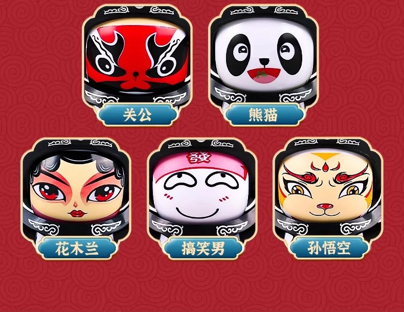 Original manufacturer of Sichuan Opera face-changing dolls, national trend face-changing dolls, Sichuan Opera face-changing toys, Sichuan Opera face-changing dolls pic 13