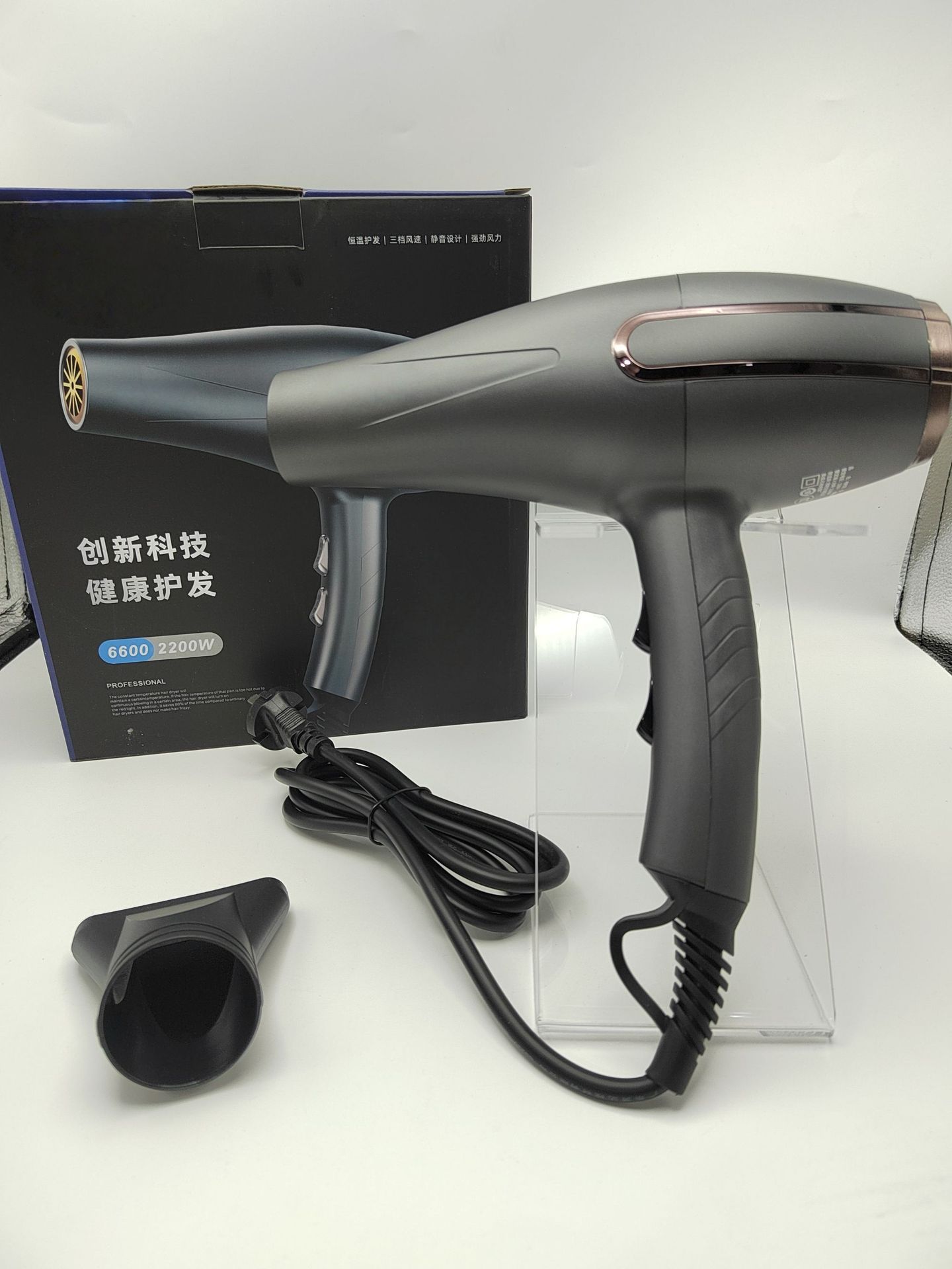 Amazon cross-border hair dryer, household hair dryer, cold and hot air, high-power hair salon hair dryer manufacturer wholesale export M141 pic 7