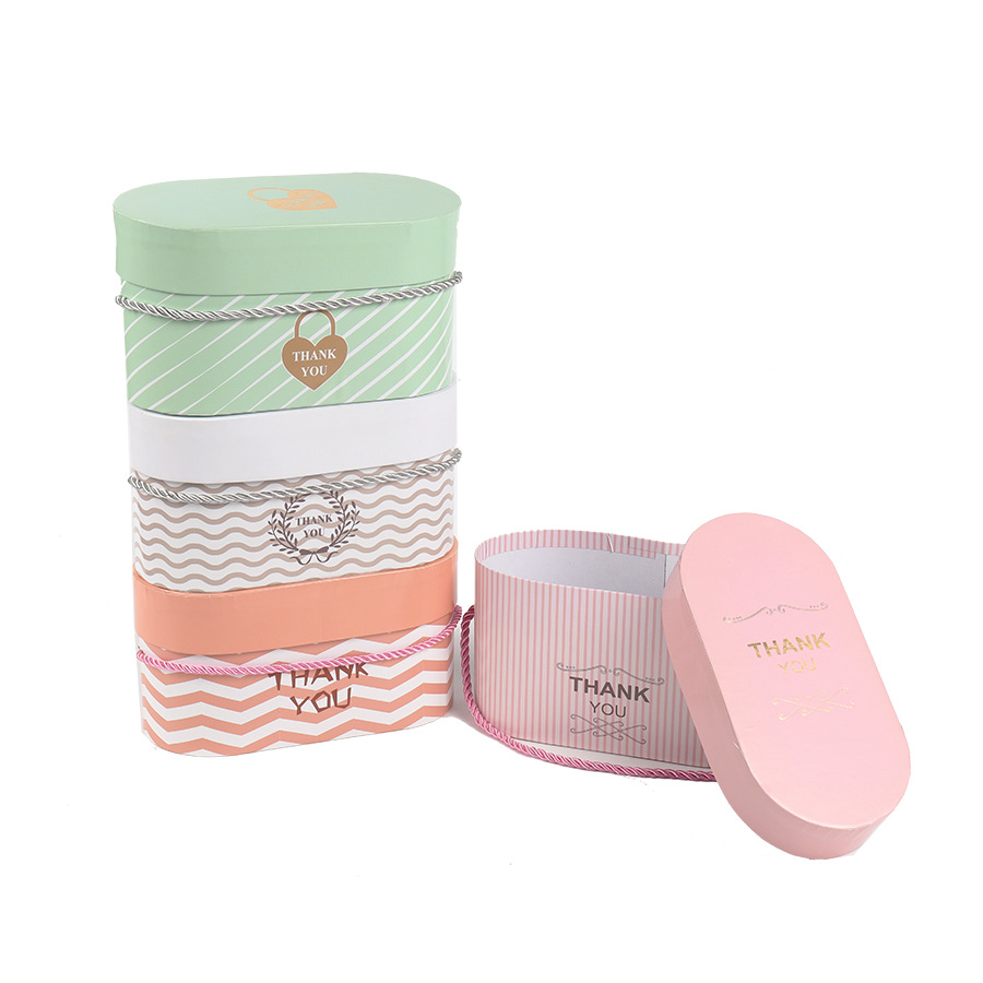 English letter hand-held thread with top and bottom cover gift box, jewelry necklace, accessory box, birthday gift, gift packaging box pic 8