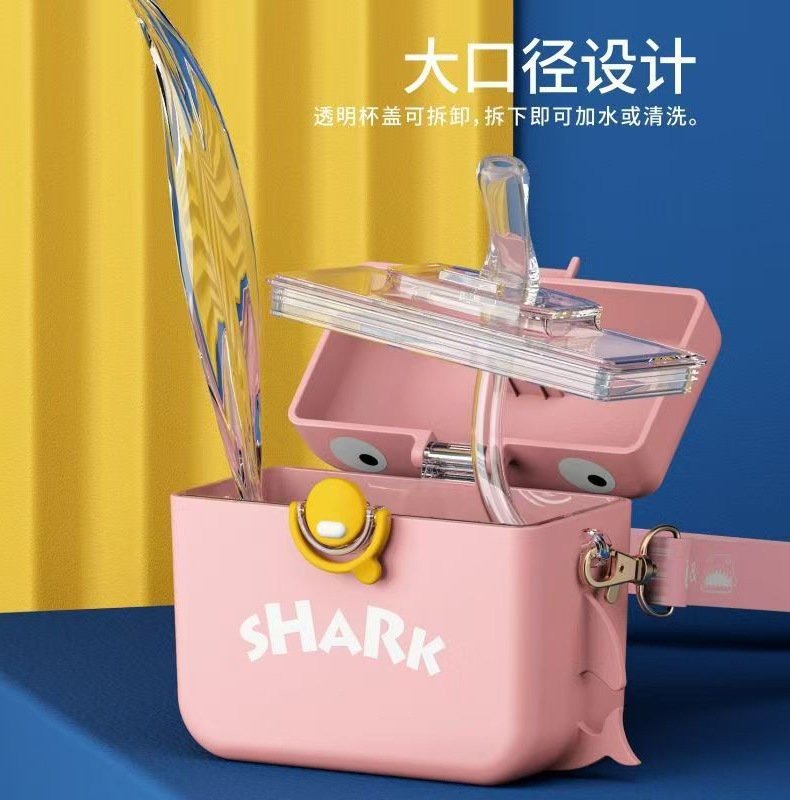 可爱儿童水杯夏季吸管杯Tritan幼儿园学生防摔专用杯子高颜值水壶详情6