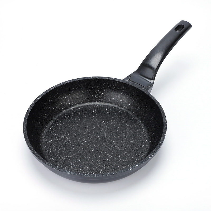 亚马逊批发麦饭石平底不粘锅家里烤肉盘早餐煎蛋锅披萨盘煎饼锅详情2