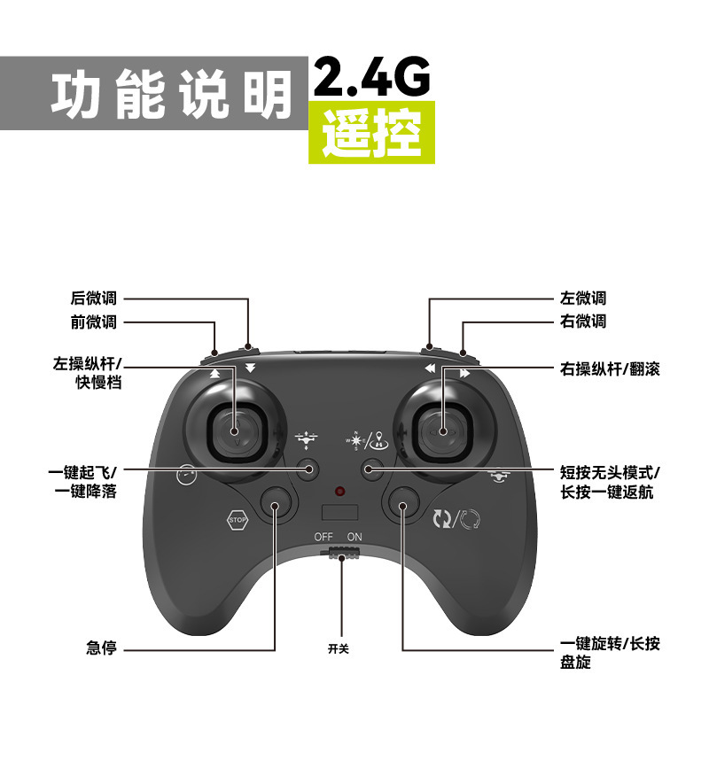 ABS plastic remote-controlled aircraft, remote-controlled fighter jets, high-quality quadcopters, foam drones pic 46