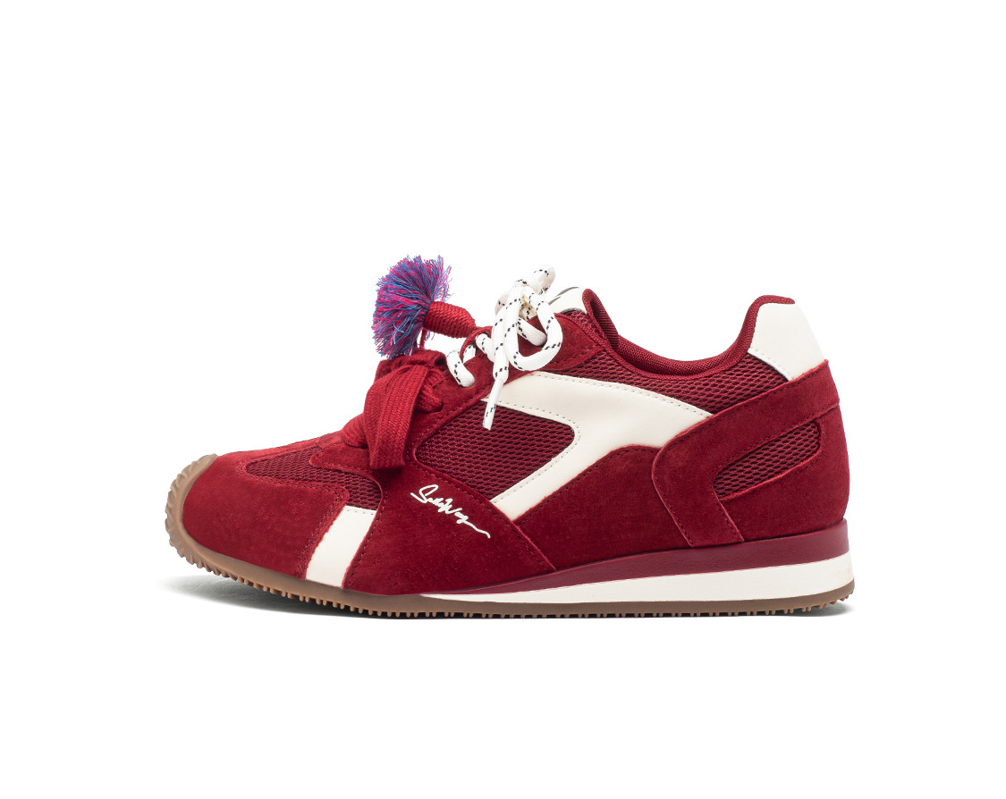 复古德训鞋女2025秋冬新款潮流透气鞋子内增高真皮百搭运动休闲鞋详情29