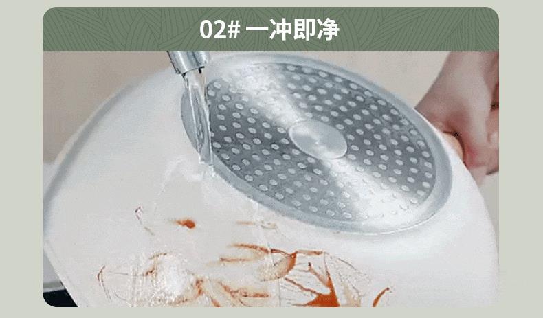 Tourmaline non-stick wok, household wok, multi-functional portable cooking wok, kitchen internet-famous flat non-stick star anise wok pic 6