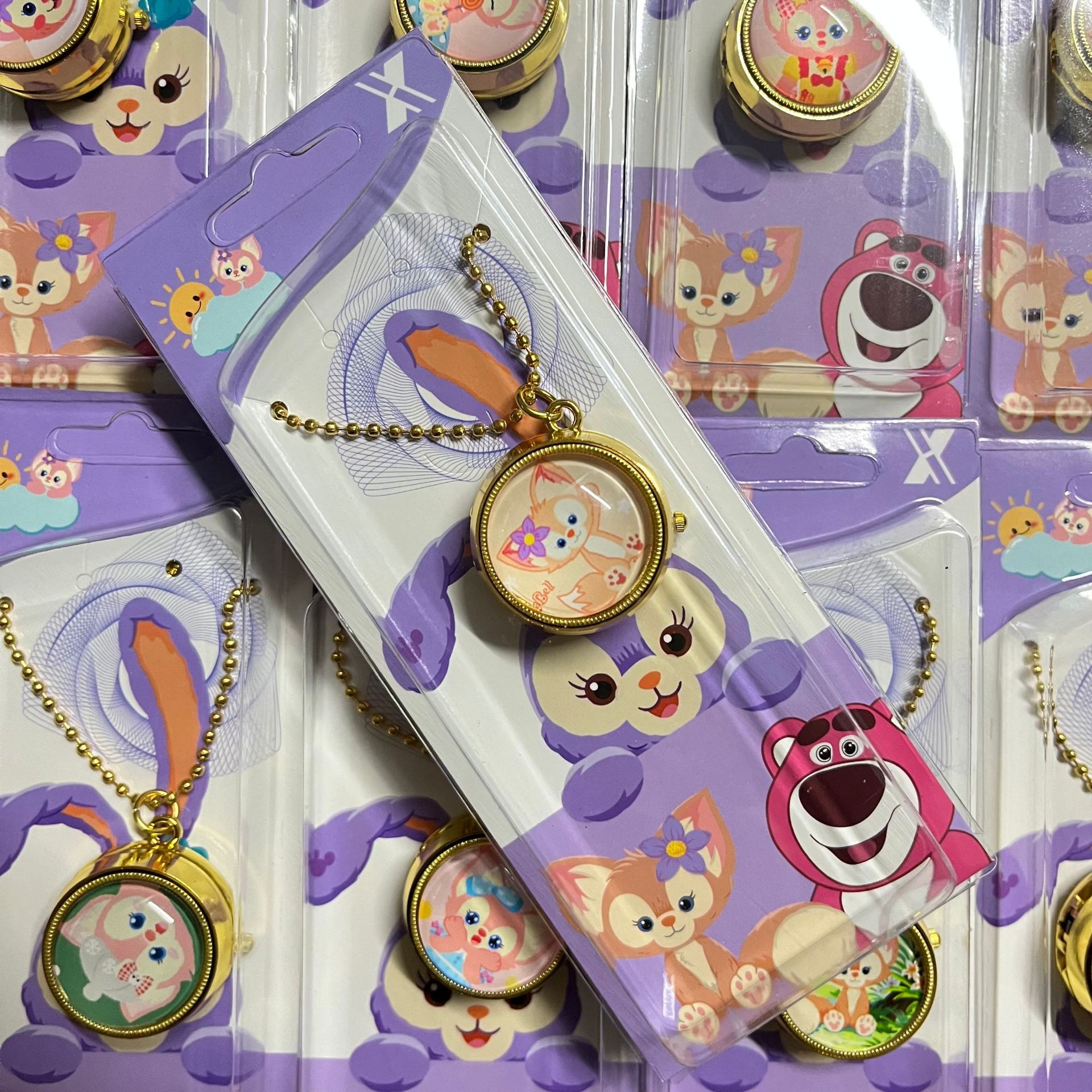 Nezha 2 movie pocket watch, cartoon top spinning hanging watch, children, students, boys and girls necklace watch, surrounding tourist attractions pic 18