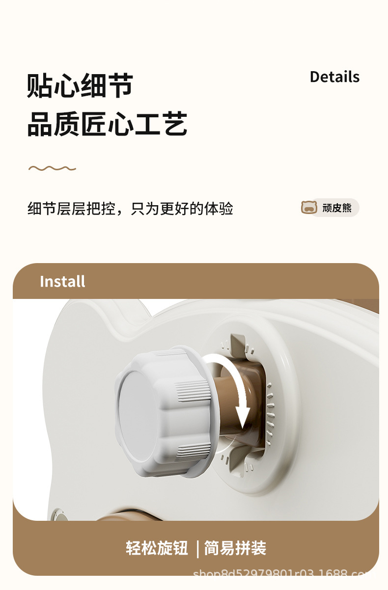 秋千室内儿童家用小型婴儿吊椅免打孔简易摇篮玩具塑料宝宝荡秋千详情13