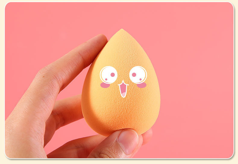 樱微美蘑菇头美妆蛋气垫粉扑套装葫芦粉扑鸡蛋盒套装包装遇水变大详情9