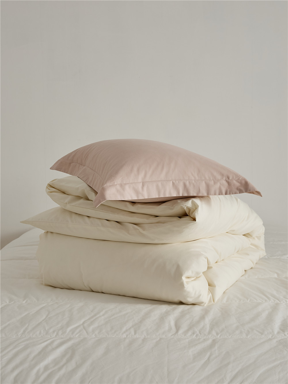 Long-staple cotton single item, all-cotton brushed quilt cover bed, simple pigment color pure cotton autumn and winter 1.8m bedding pic 28