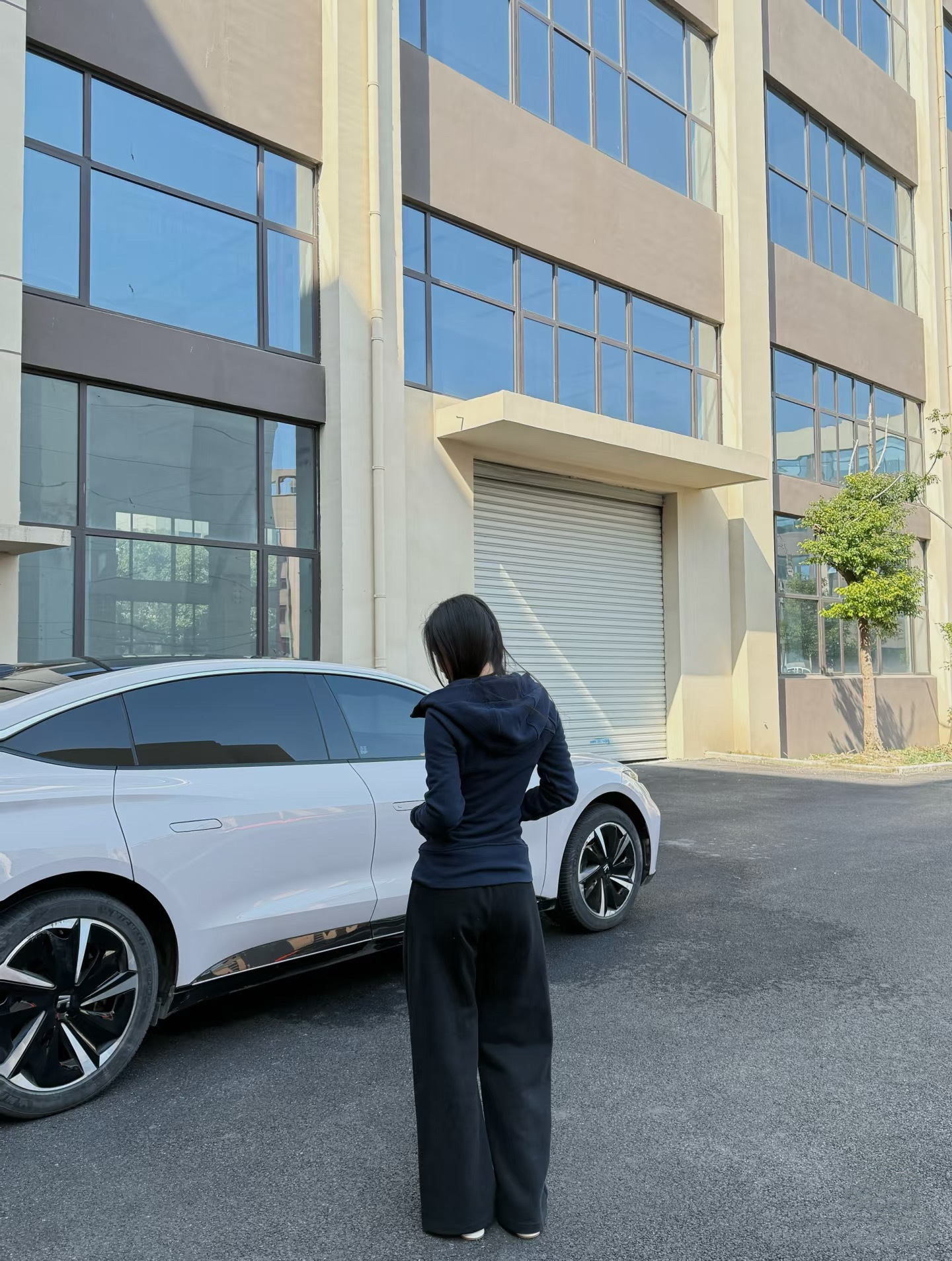 修身外套女款正肩卫衣秋冬季衣服连帽衫收腰紧身显瘦上衣2025新款详情23