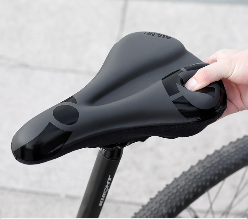 ESLNF brand 4476 model bicycle silicone seat cover, mountain bik-specific waterproof and shock-absorbing outdoor cycling seat cover saddle accessory, comfortable and durable pic 8
