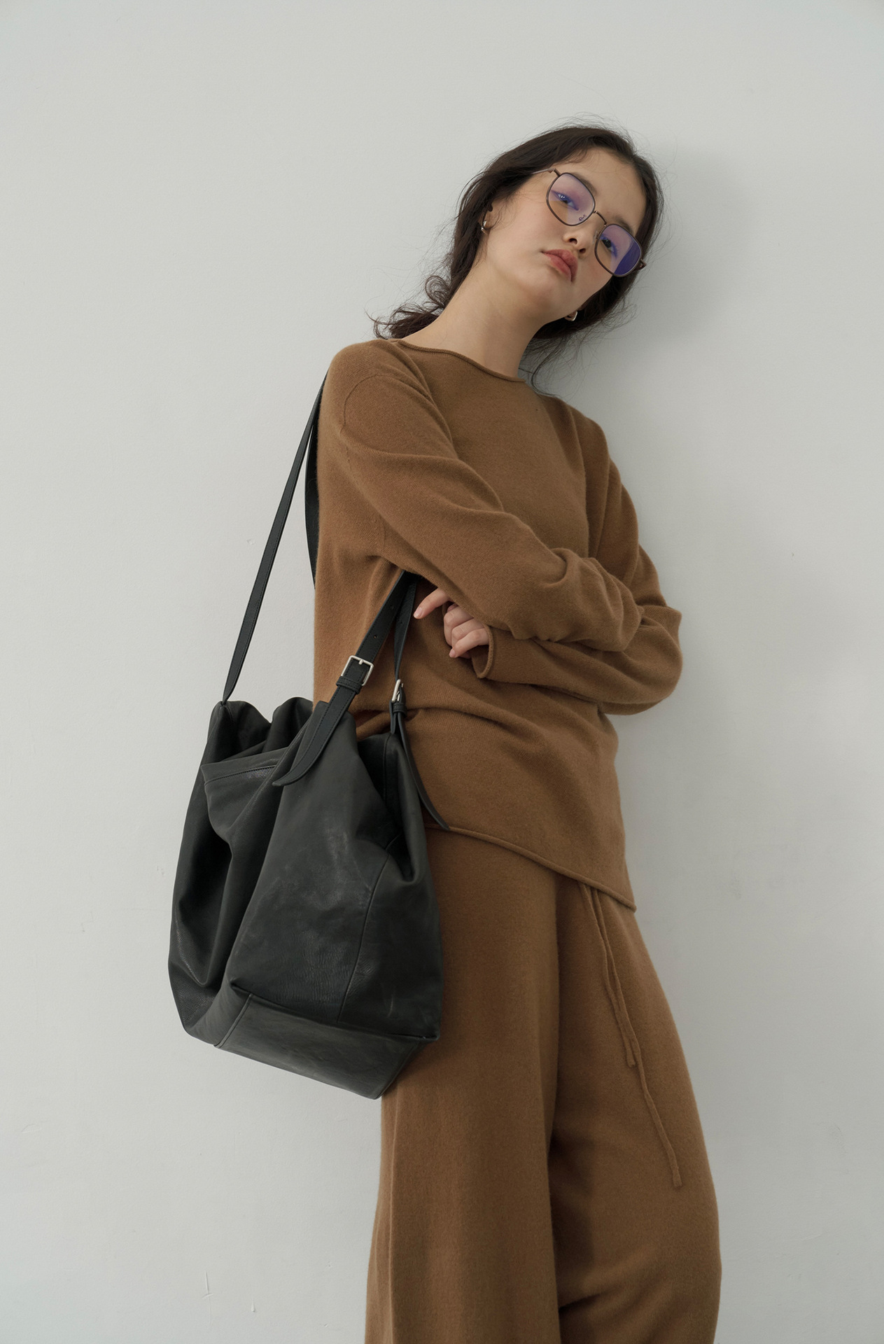 Korean-style seamless one-piece process round-neck pullover cotton and wool sweater, basic base layer for women a1183 in autumn and winter pic 18