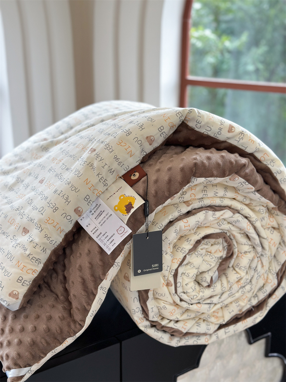 13372 All-cotton cartoon small floral print spring and autumn quilt soothing, bean quilt warm and fleece winter quilt core pic 81