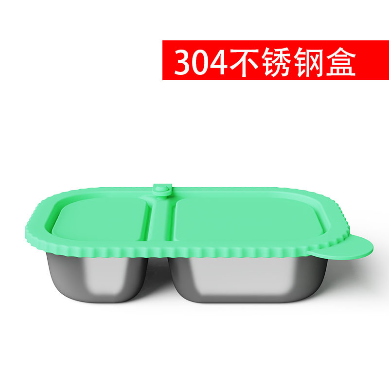 silicone snack container硅胶双格调味盒酱料盒带盖硅胶零食容器详情8