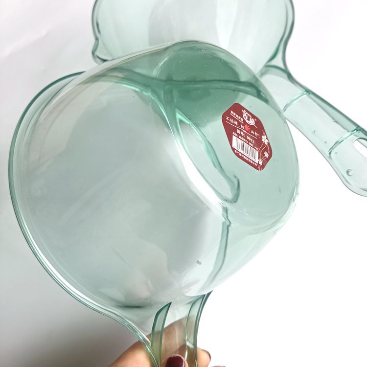 【 Zone 2-2 】 Crystal water spoon 200 yuan per box, 2 yuan store large water ladle, transparent plastic water ladle, water spoon, thickened plastic water spoon that is not easy to break, household kitchenware pic 10