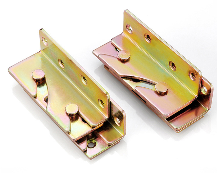 【 Factory Direct Delivery 】 Thickened bed hinges, bed pins, bed buckles, furniture invisible bed accessories, connectors, bed hangers pic 7