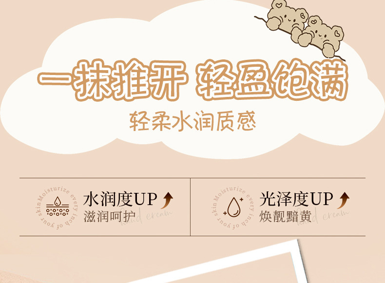 Jiji House Little Bear Hand Cream 68g Perfume Cartoon Hand Cream Hydrating, Moisturizing, Nourishing and Non-sticky Manufacturer pic 4