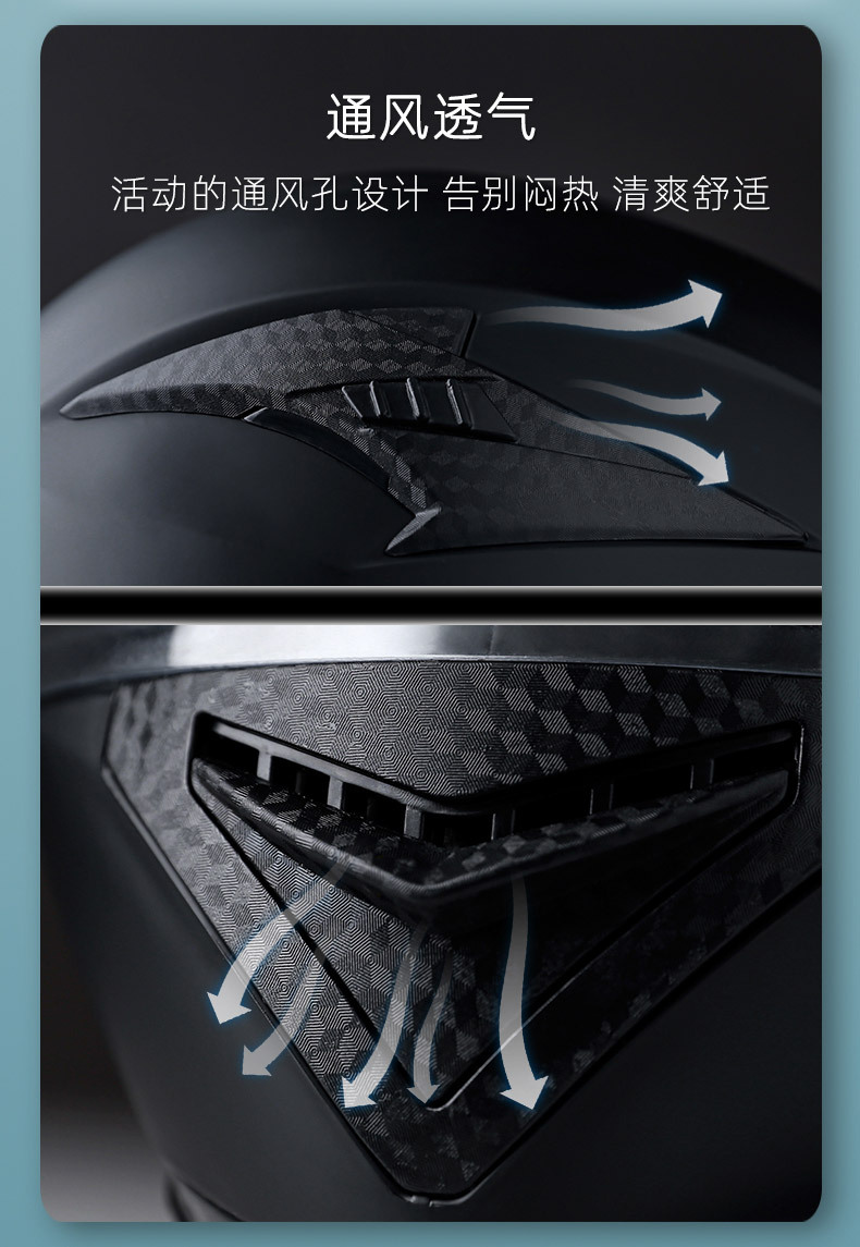 外贸专供电动车头盔男士保暖冬季全盔女四季通用安全盔跨境详情4