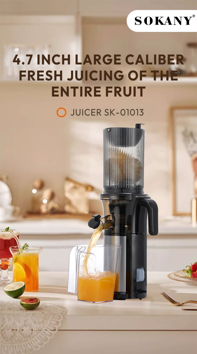 Foreign trade SOKANY01013 Juicer, household large-diameter original juicer, juice separation, easy to clean fruit and vegetable machine pic 2