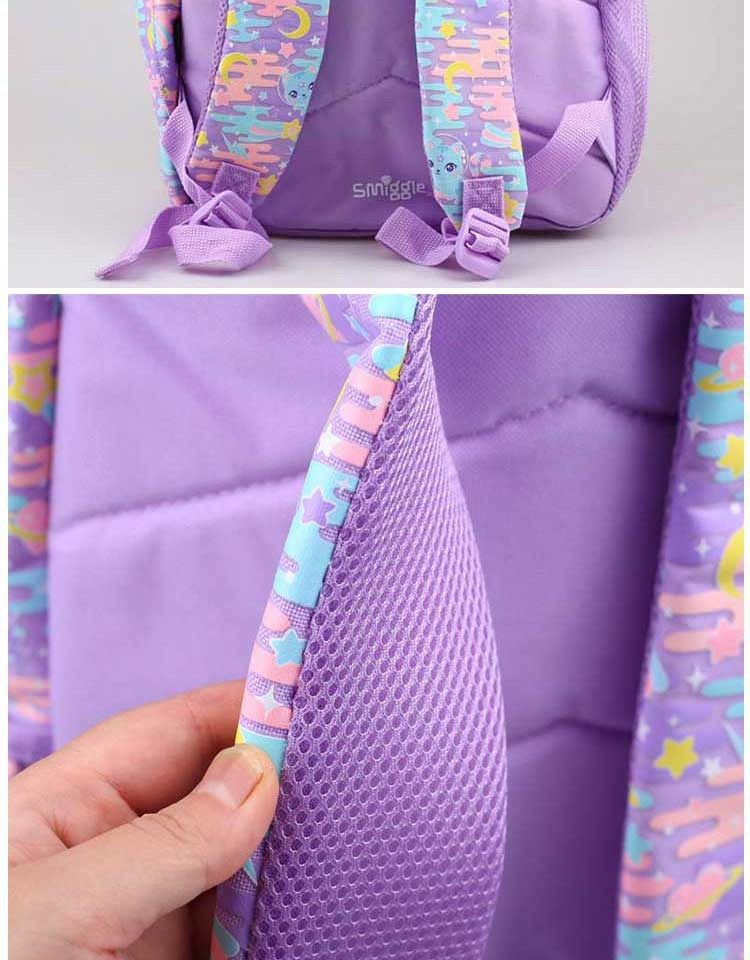 Australia smiggle mochila de la escuela cartoon mochila de gran capacidad mochila de los niños bolsa de ocio al aire libre bolsa de la pluma del estudiante pic 4