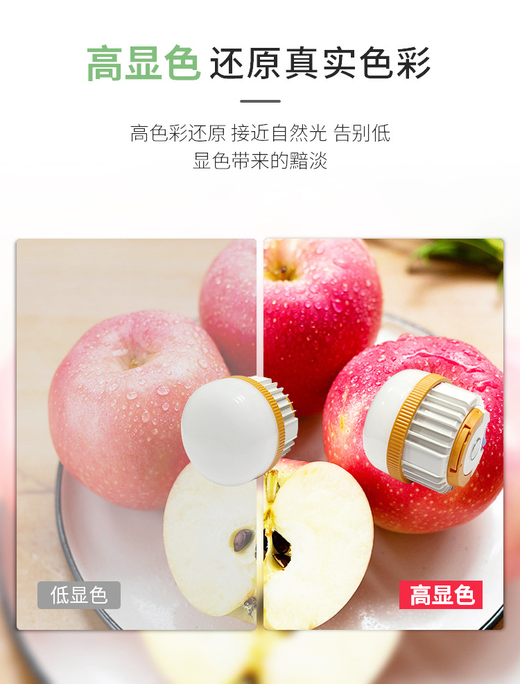 led emergency bulb lamp, detachable battery emergency bulb, dual-battery rechargeable battery, night market household emergency light pic 7