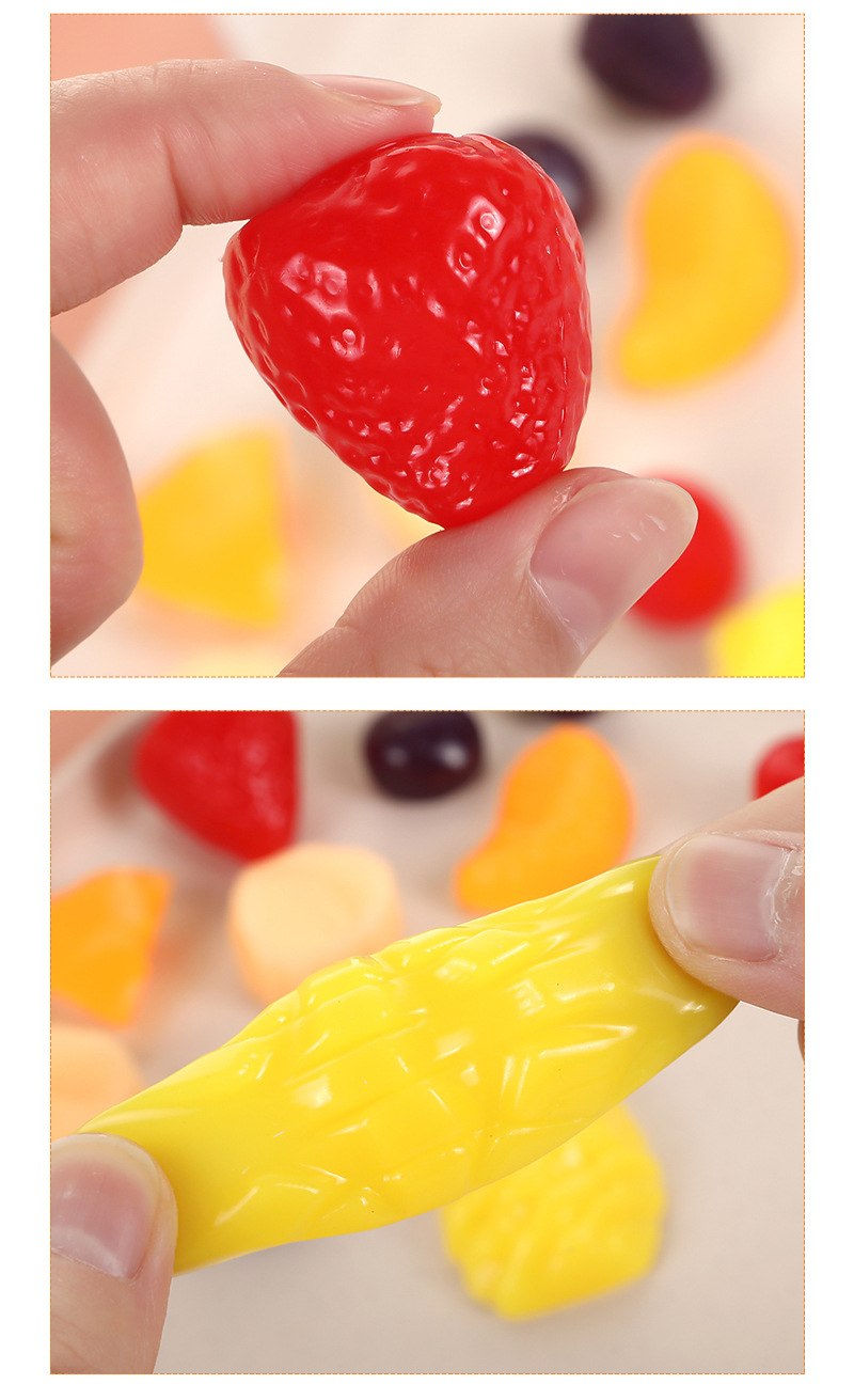 儿童创意水果捏捏乐TPR软胶整人解压玩具跨境网红款仿真发泄食玩详情11