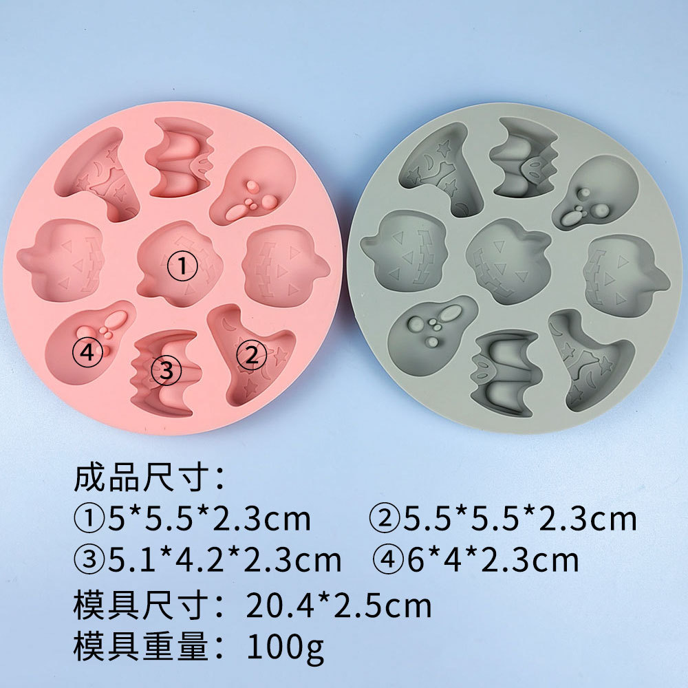 9 líneas de diferentes flores y hierbas forma de silicona de grado alimenticio molde de chocolate caramelo gelatina molde de polvo fresco molde de jabón artesanal DIY pic 28