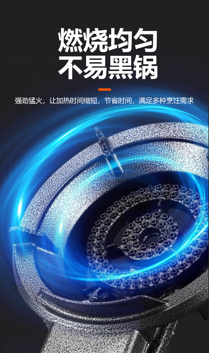 Metal castings, circular perforated structure, small liquefied gas stove, four-core stove, gas stove, single stove accessories pic 7