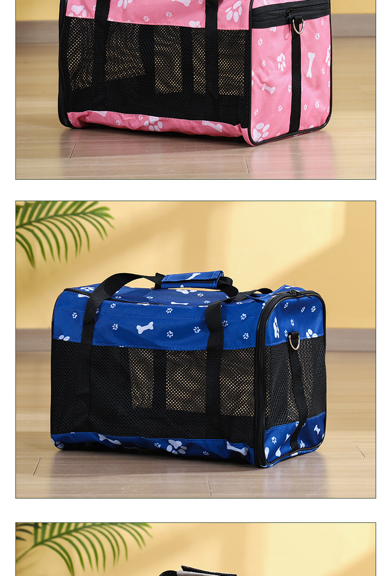Rongka Pet Cross-border Pet Outing Single-shoulder hand-held Cat Bag, Large Capacity Breathable Pet Bag, Crossbody Cat Bag, Portable Cat Bag pic 15